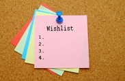 Wish lists and likes