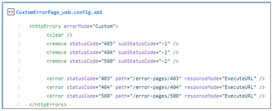 Configuration Errors Sitefinity CMS