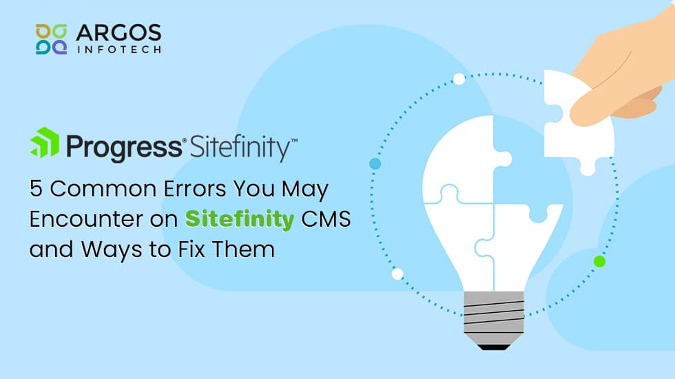 5 Common Errors You May Encounter on Sitefinity CMS and Ways to Fix Them